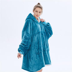 Fleece Hoodie and Blanket Combination Set