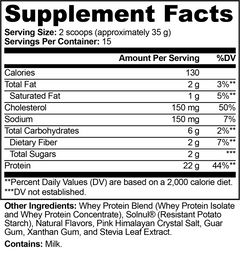 High-Performance Whey Protein Shake (Chocolate)