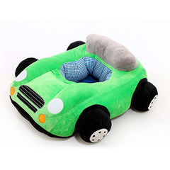 Baby Infant Dining Chair - Plush Cartoon Car Seat