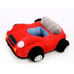 Baby Infant Dining Chair - Plush Cartoon Car Seat