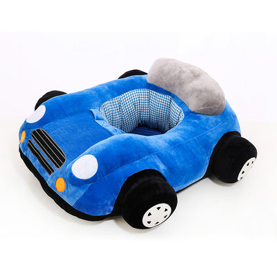Baby Infant Dining Chair - Plush Cartoon Car Seat