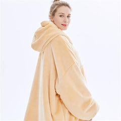 Fleece Hoodie and Blanket Combination Set