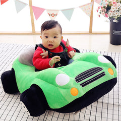 Baby Infant Dining Chair - Plush Cartoon Car Seat