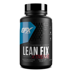 EFX Sports Lean Fix Xtreme | Weight Loss Supplement | Multi-Patented Fat Burning Formula | Powered by Lyzme 5 | 30 Servings 90 Capsules