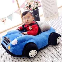 Baby Infant Dining Chair - Plush Cartoon Car Seat