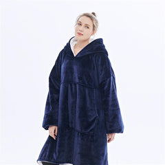 Fleece Hoodie and Blanket Combination Set