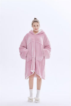 Fleece Hoodie and Blanket Combination Set