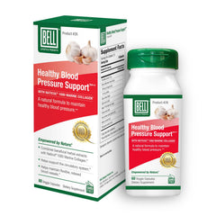 Bell Healthy Blood Pressure Support™ Unique Blend - Natural Blend of Green Coffee Bean Extract Garlic & Celery Seed Extract Supplements- 60 Capsules Vegan Non-GMO