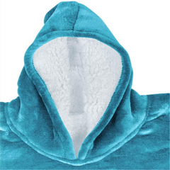 Fleece Hoodie and Blanket Combination Set
